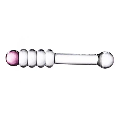 Consolador Anal Vidrio Templado Grado Medico 195X35mm Bulk