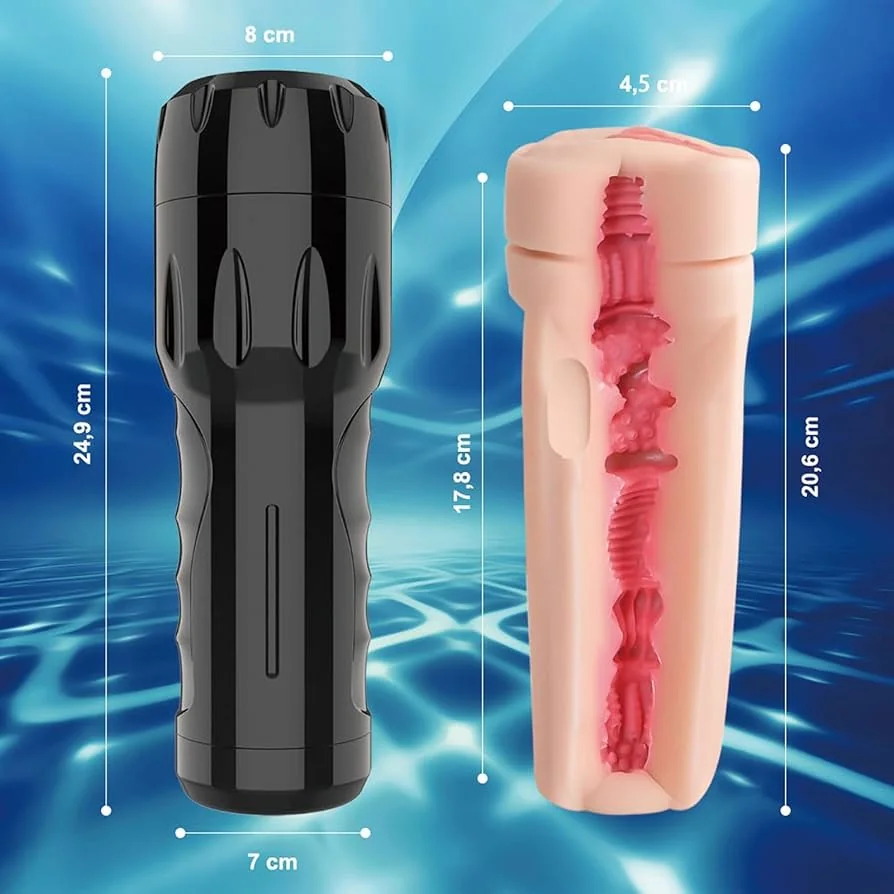 Paloqueth Squeezable Vibrating Masturbator 3