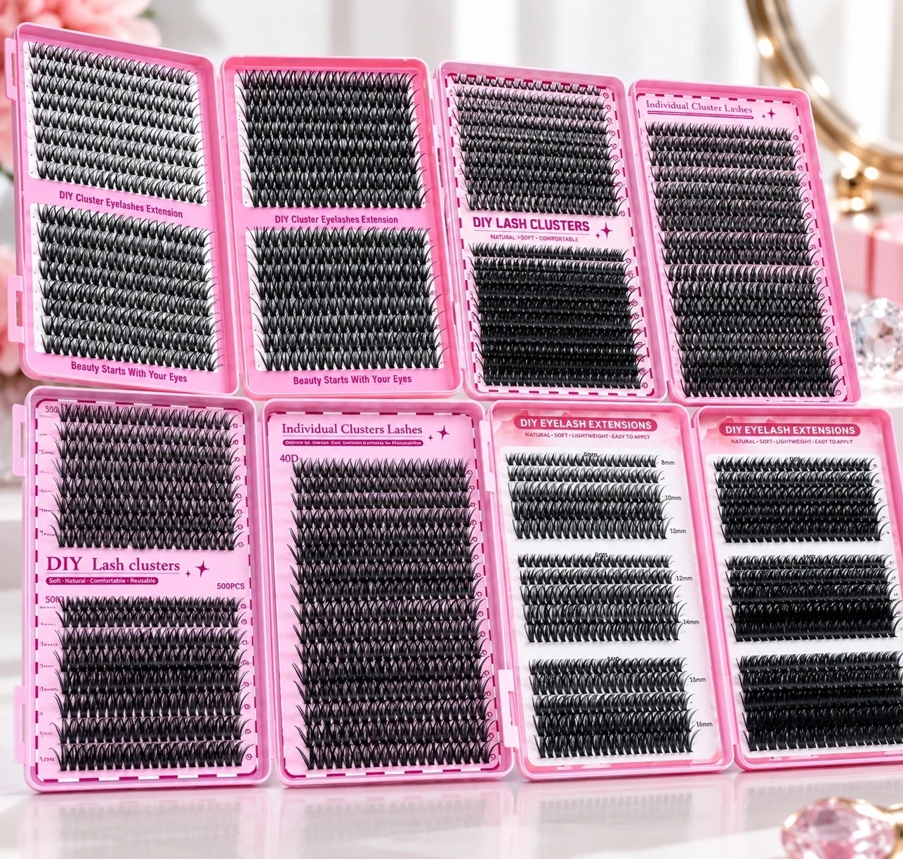 lumera beuty libro de pestañas surtidas