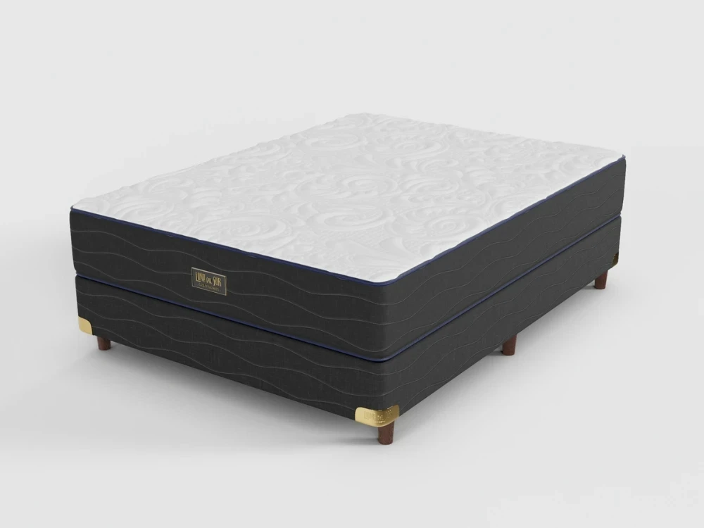 Colchon y sommier de resortes premiun Relax Hard