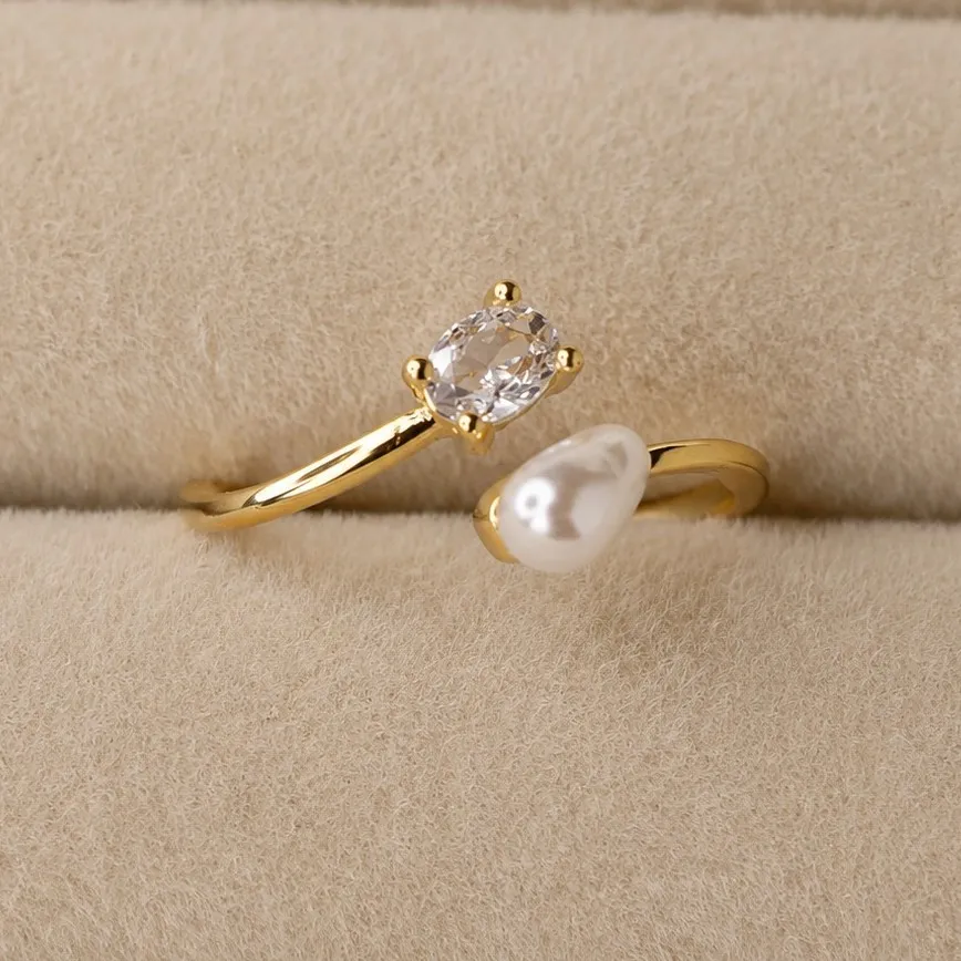 Anillo perla  2