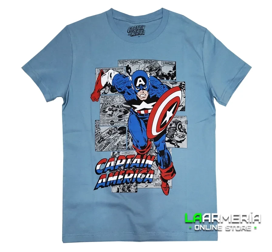 Capitán América (S-L-XL)