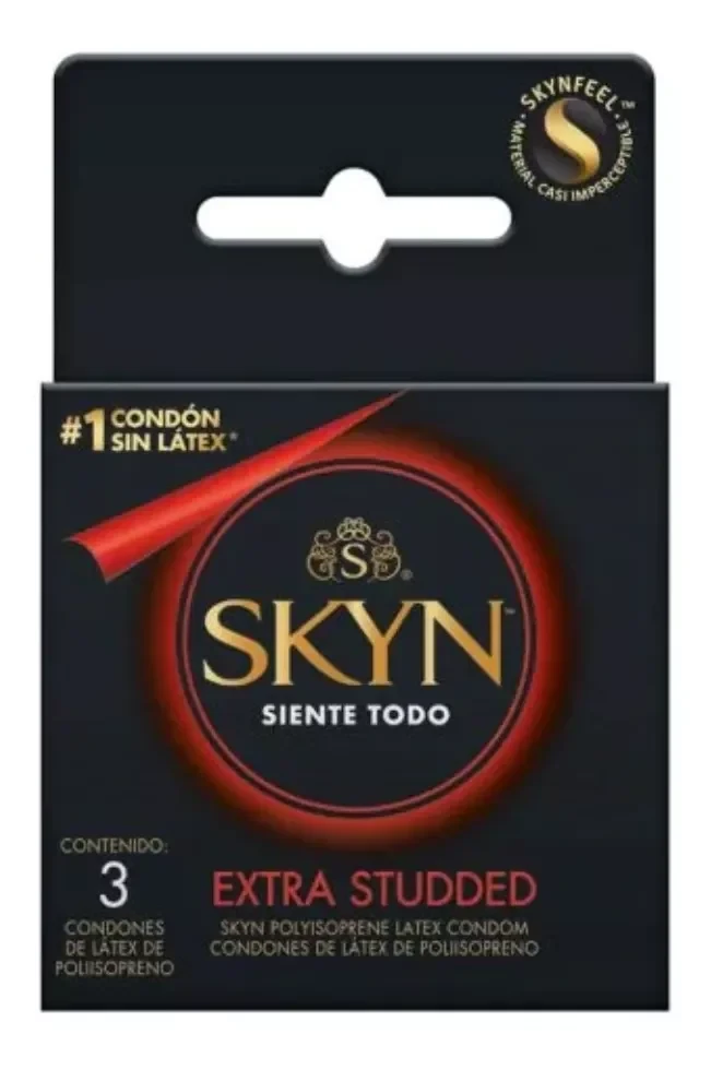 Condones Skyn Extra Punteado 3 Piezas