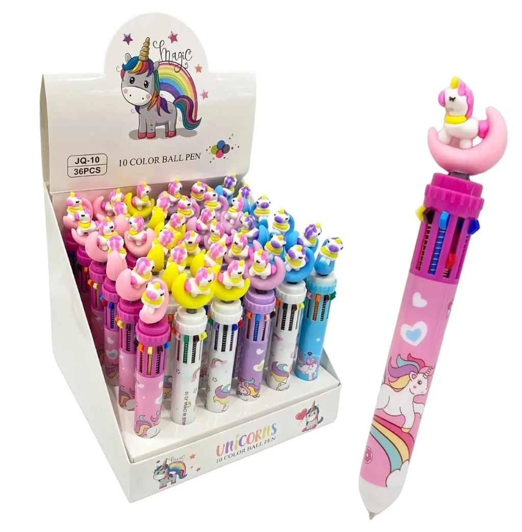 LAPICERO 10 MINAS UNICORNIO