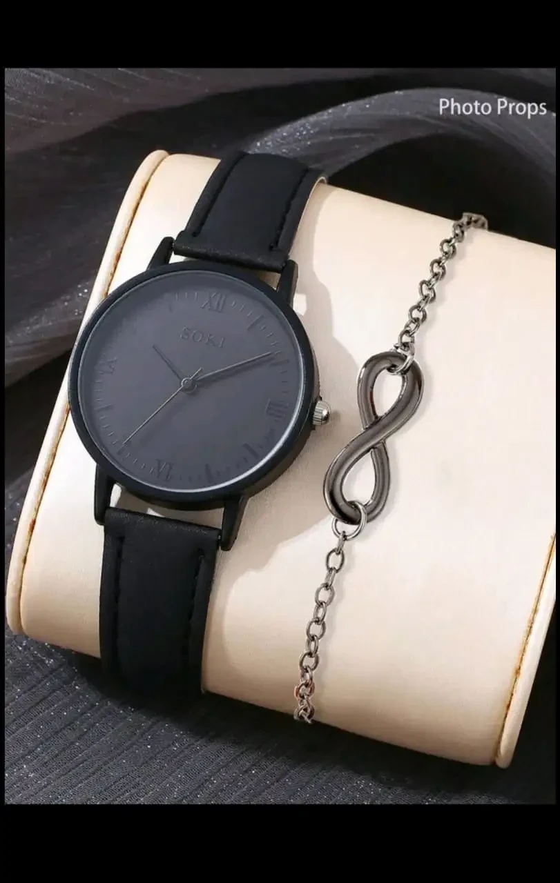 Reloj minimalista con pulsera