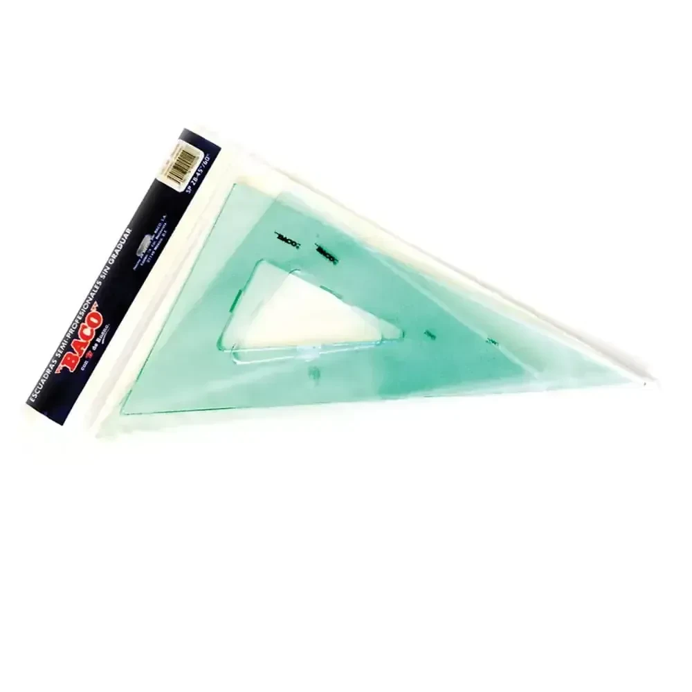 Escuadras semiprofesional baco 28 cm con bicel 3