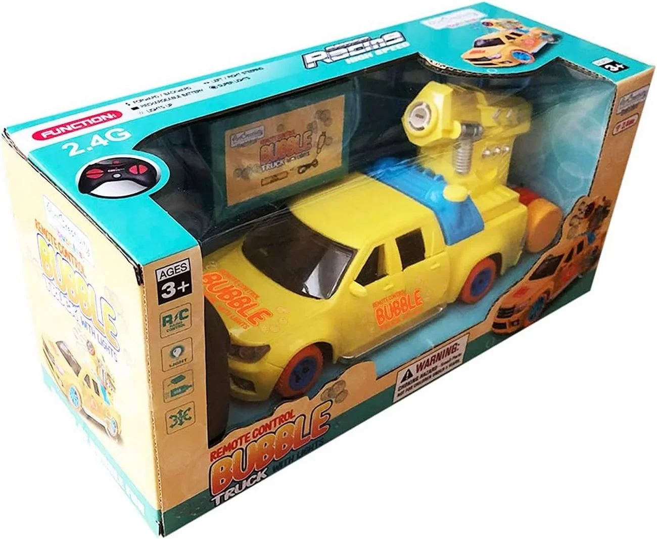 Carro Burbujero Control Remoto 5