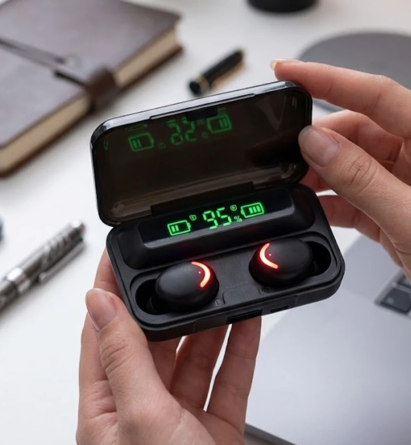Audífonos Bluetooth 5.4 Gaming Buytiti ST-W130- Estuche 800mAh