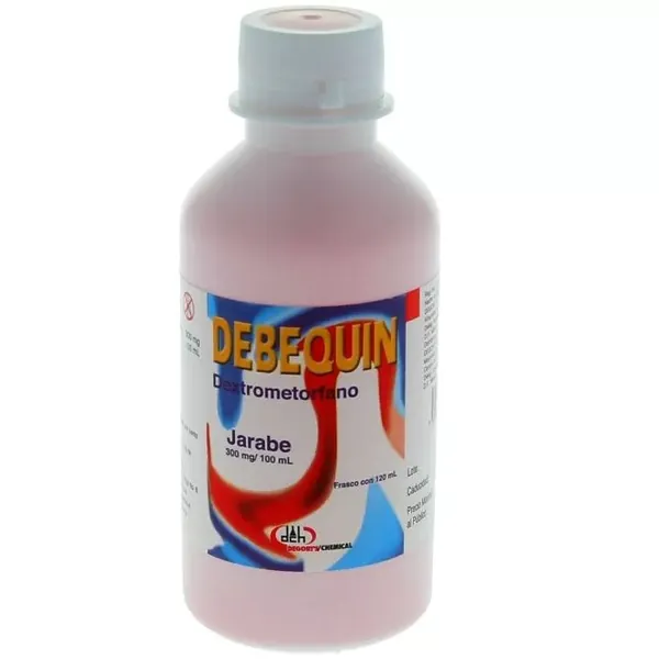 Debequin adulto/dextrometorfano jarabe 300mg/100ml