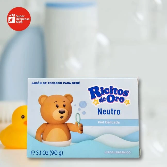 Jabón De Baño Ricitos De Oro Neutro 90g