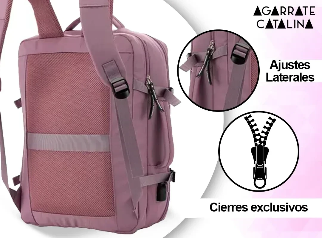 MOCHILA PORTANOTEBOOK AGARRATE CATALINA ACM002 5