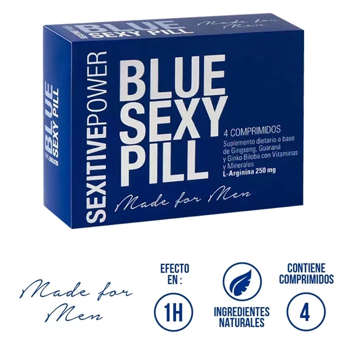 Blue sexy pill vigorizante Masculino