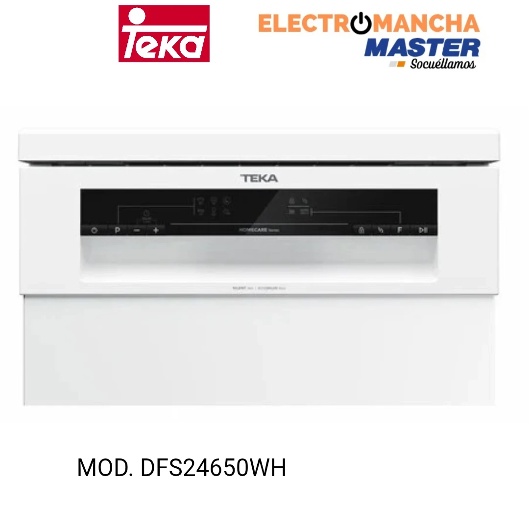 LAVAVAJILLAS TEKA DFS24650WH 45 CM. BLANCO CLASE E 2