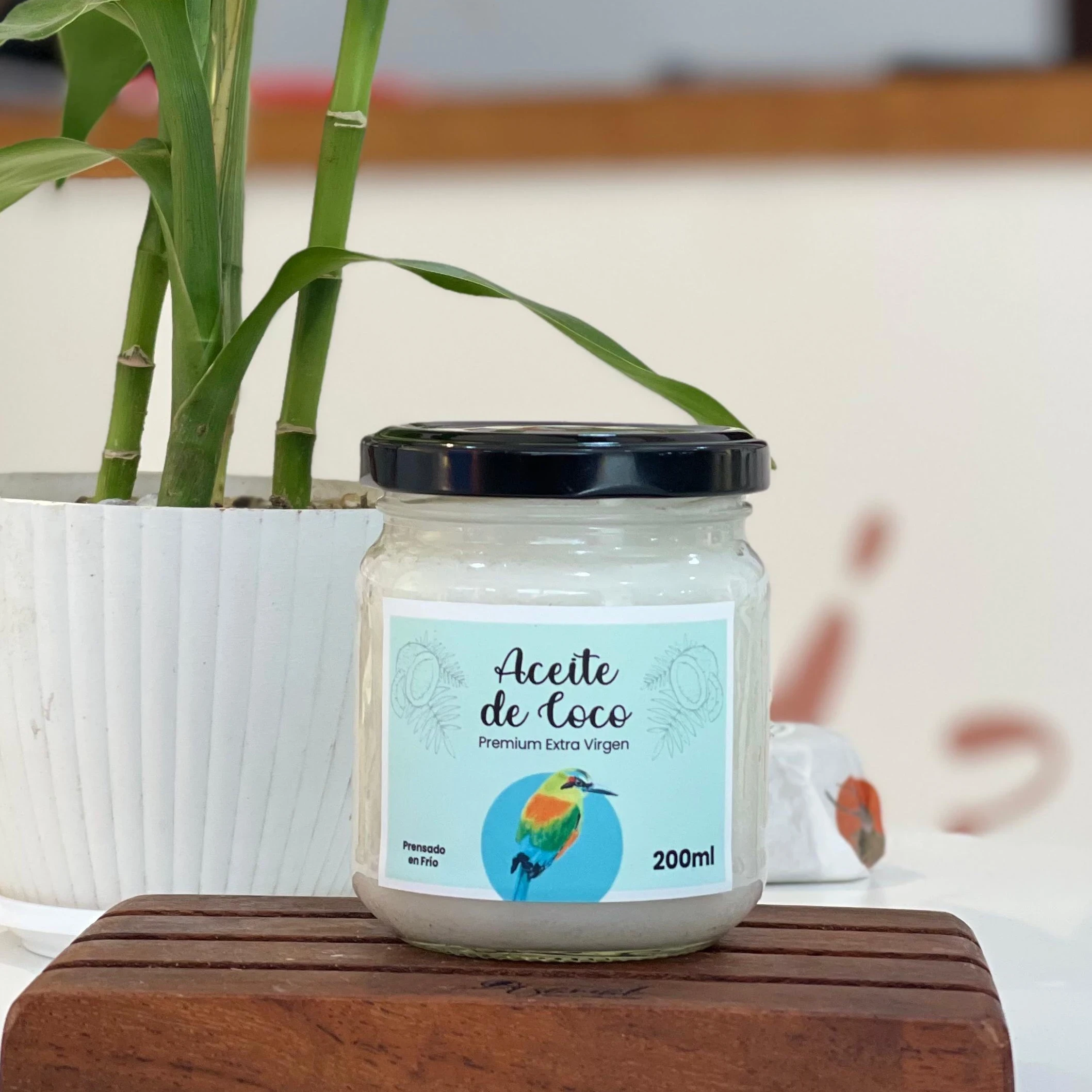 Aceite de coco premiun prensado en frio