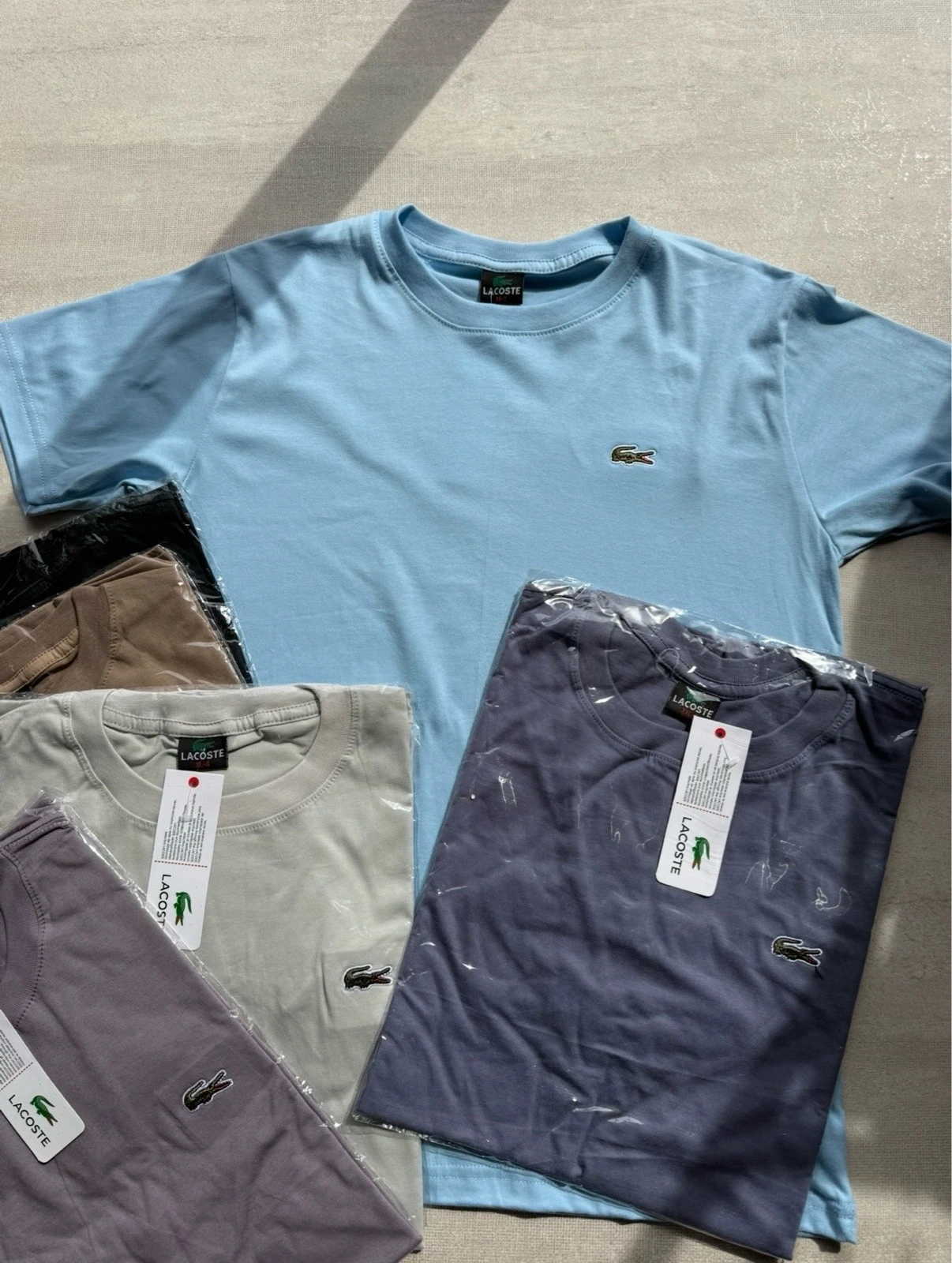 REMERAS ALGODON LACOSTE
