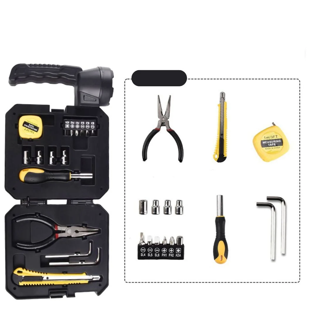 Lampara Solar Portátil Con Kit Básico De Herramientas 3