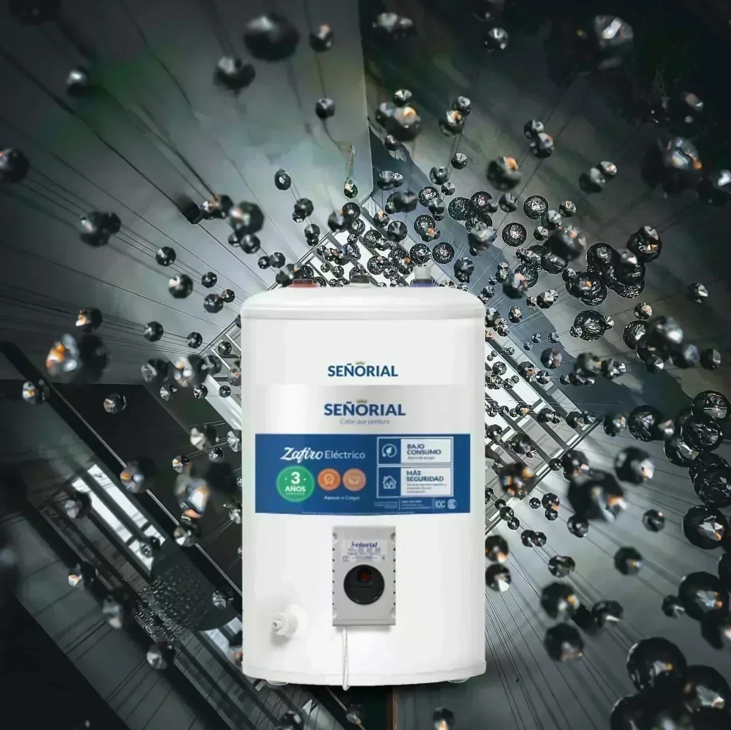 TERMO SEÑORIAL electrico 65L SUPERIOR 2
