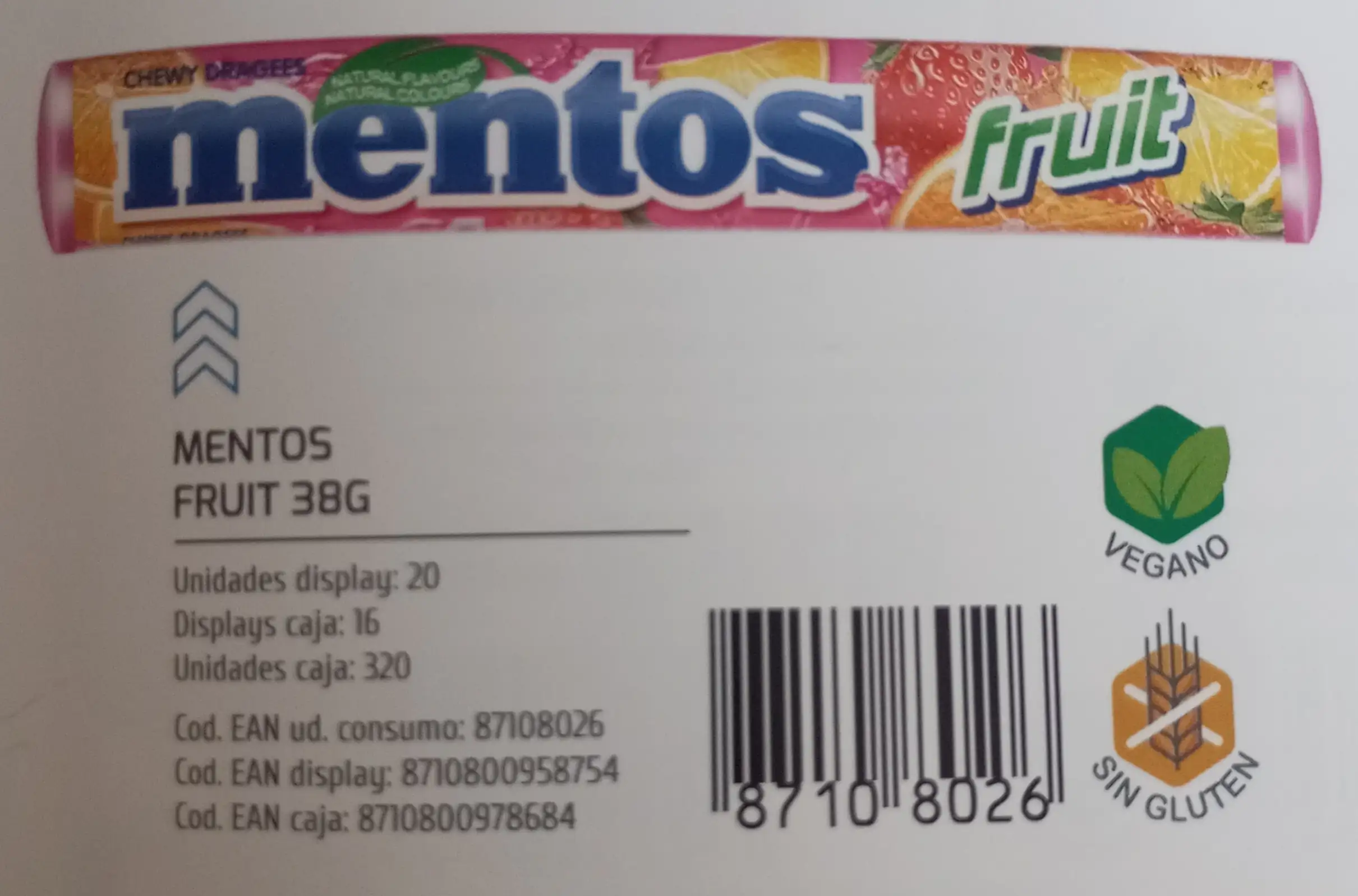 MENTOS FRUIT