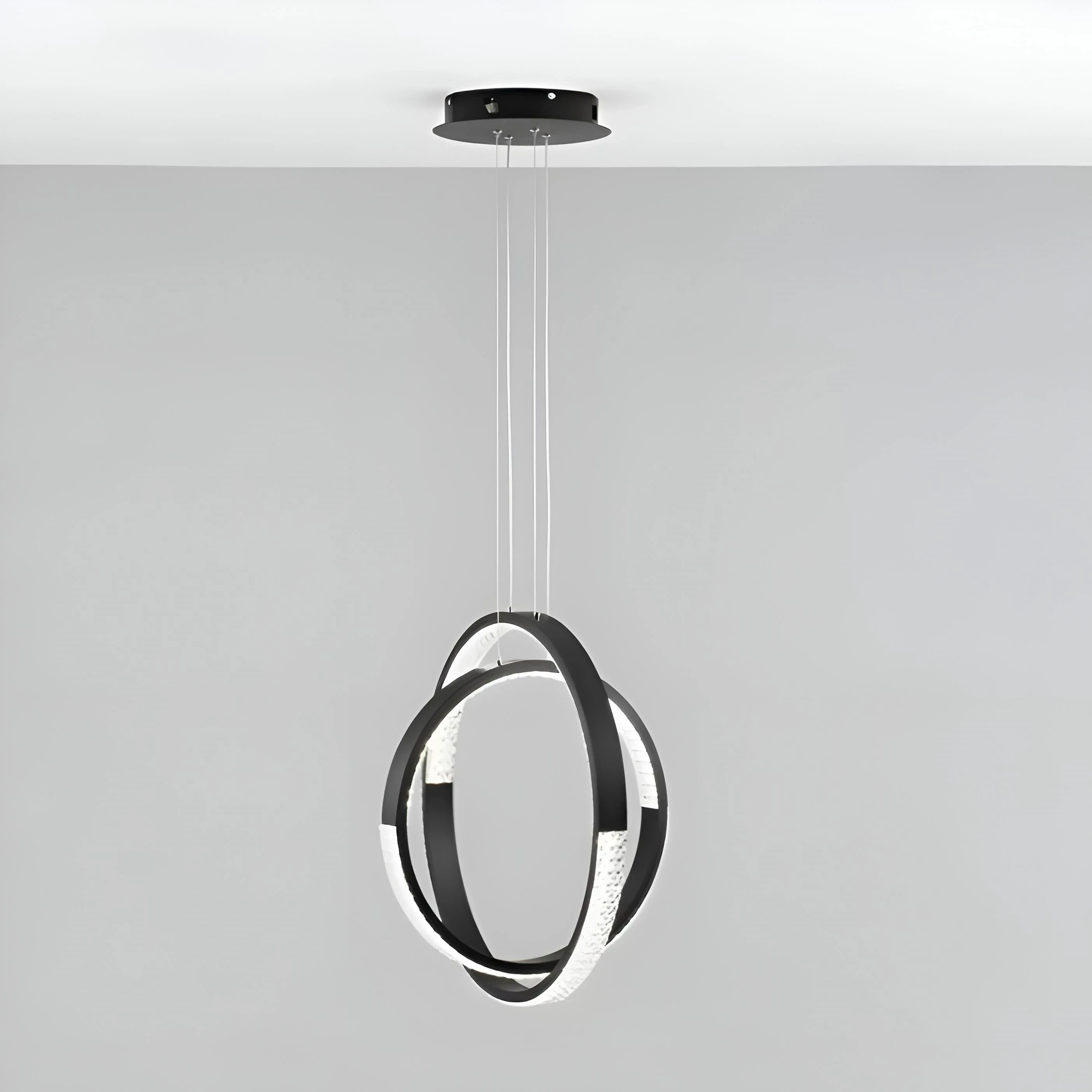 LAMPARA COLGANTE LED COUPLE 53W 