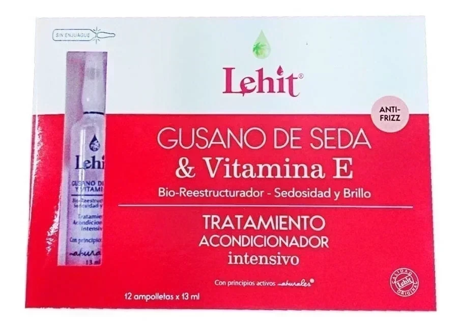 lehit ampolleta capilar gusano de seda