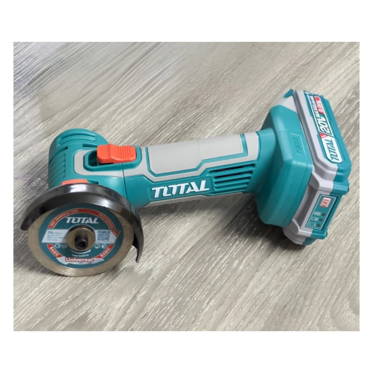 TAGLI76012-TIDLI205581 Mini amoladora 3" con bateria y cargador + taladro percutor 55nm total 7