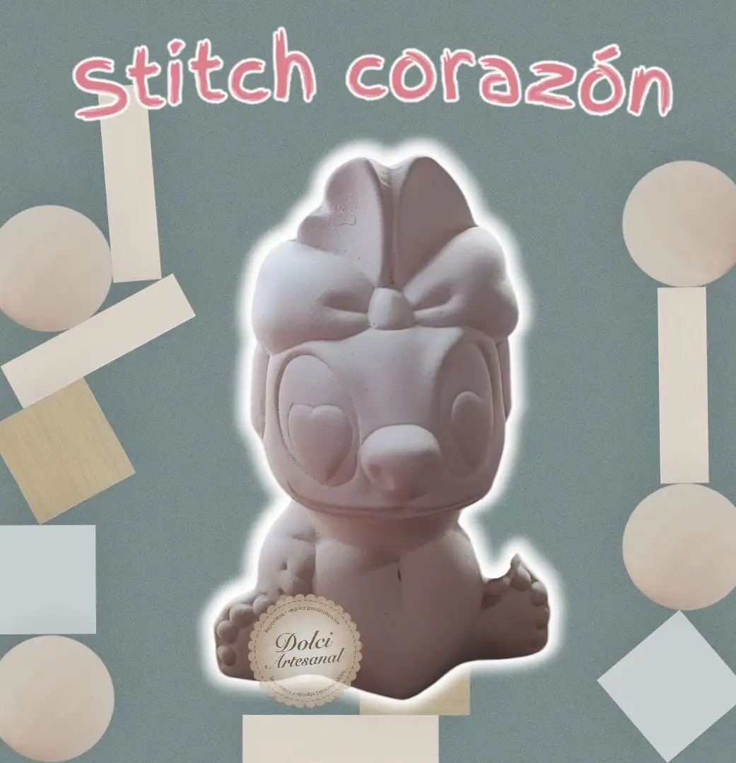 Stitch alcancía  3