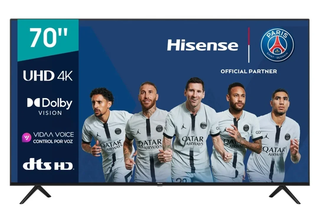 Smart Tv Hisense 70" A6 Series 70a6 70" Uhd 4k Vidaa
