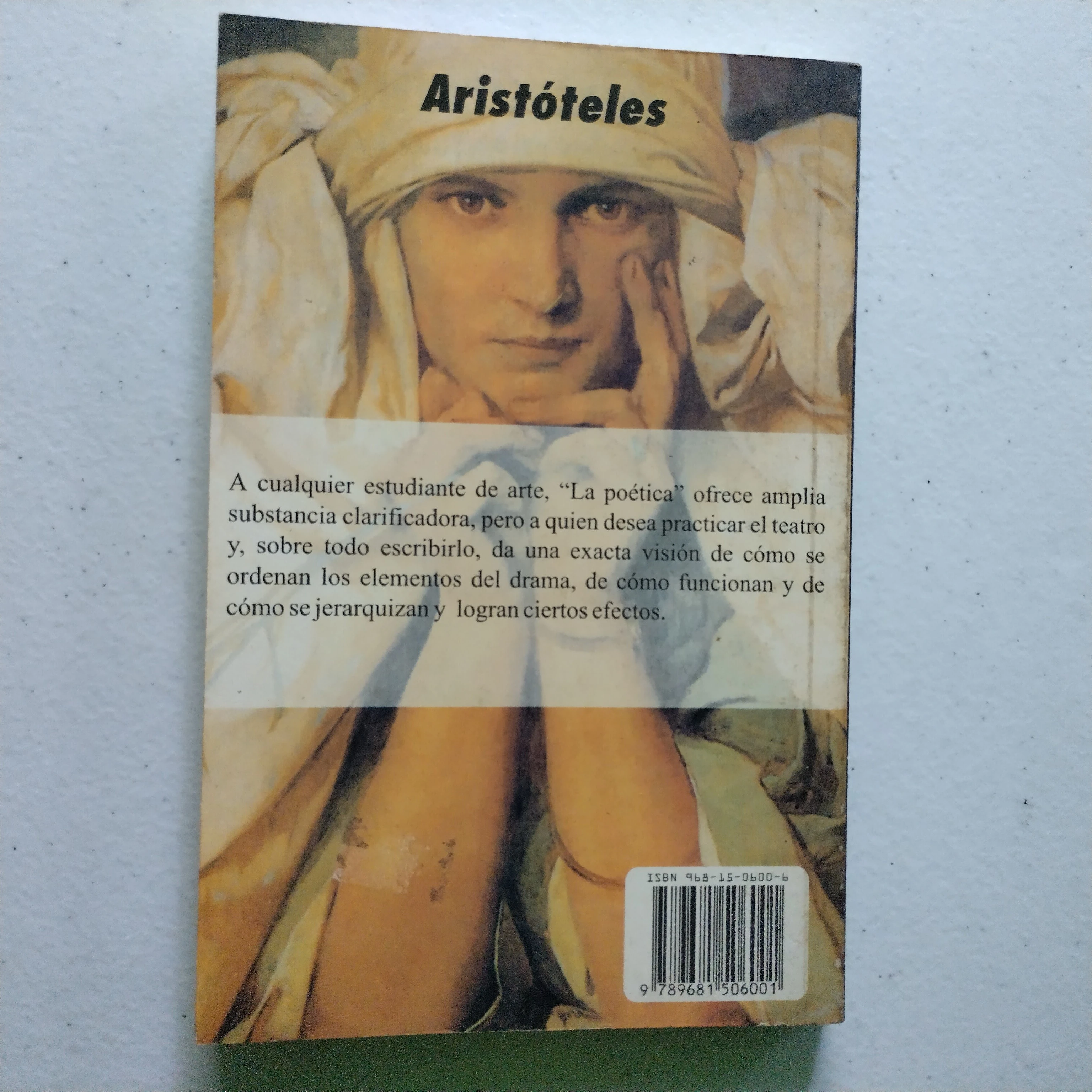 La poética, Aristóteles, usado  2