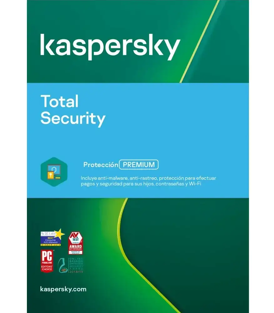Kaspersky Total Security 1 año 