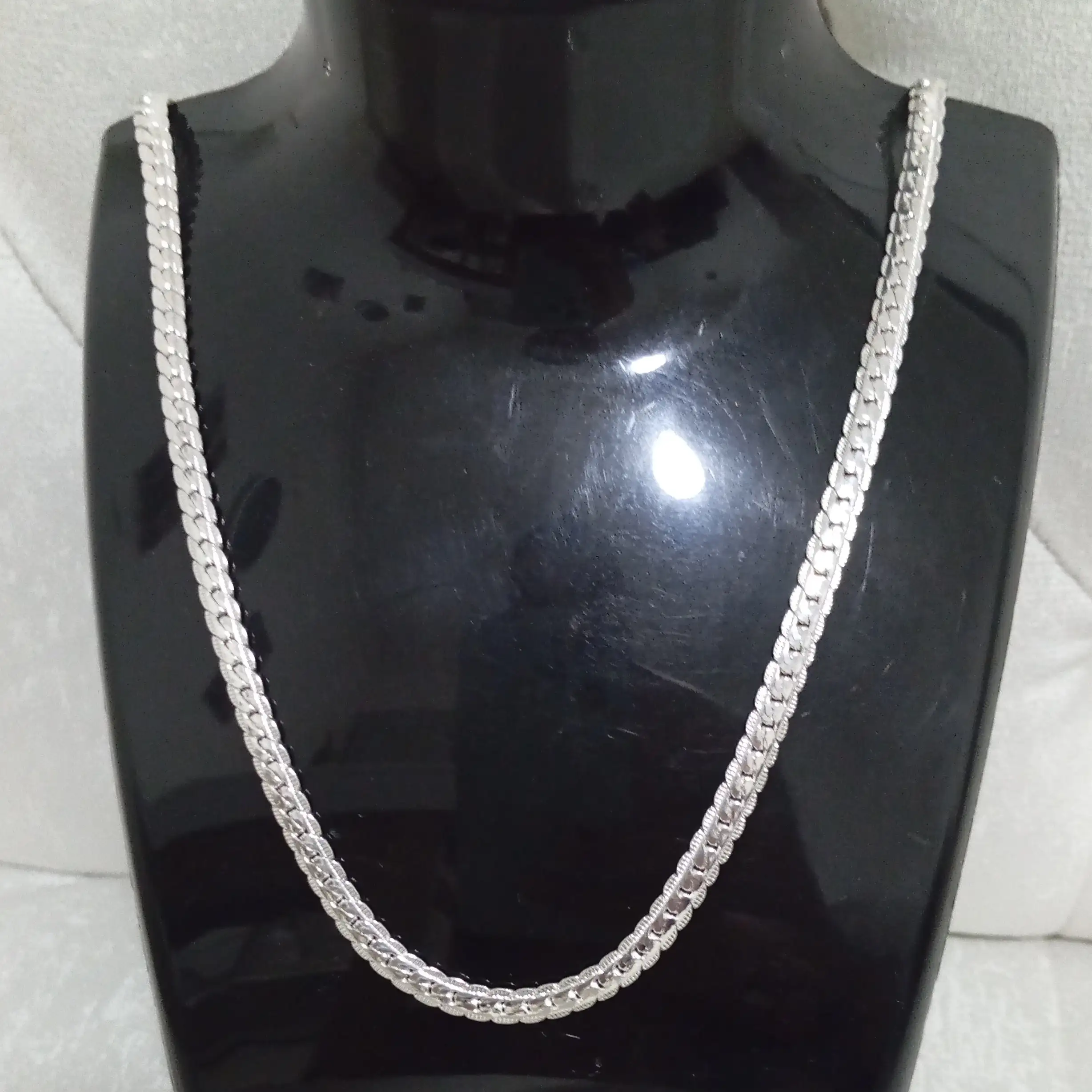 Cadena plata ley 925 italiana  3