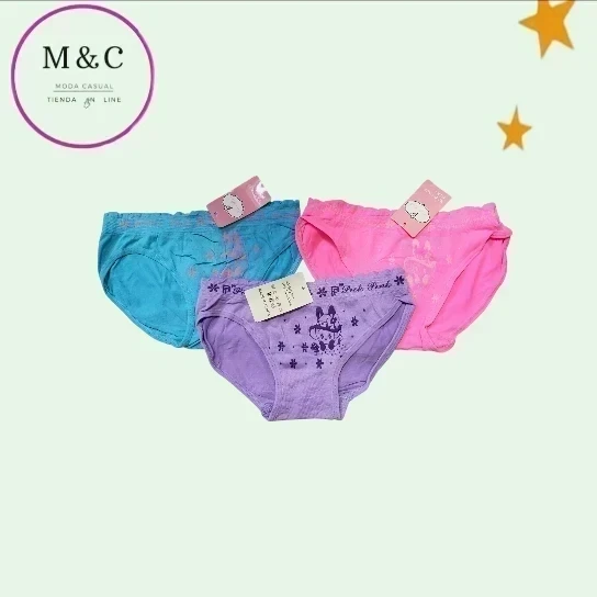 Pantaleta licra para niña T-M