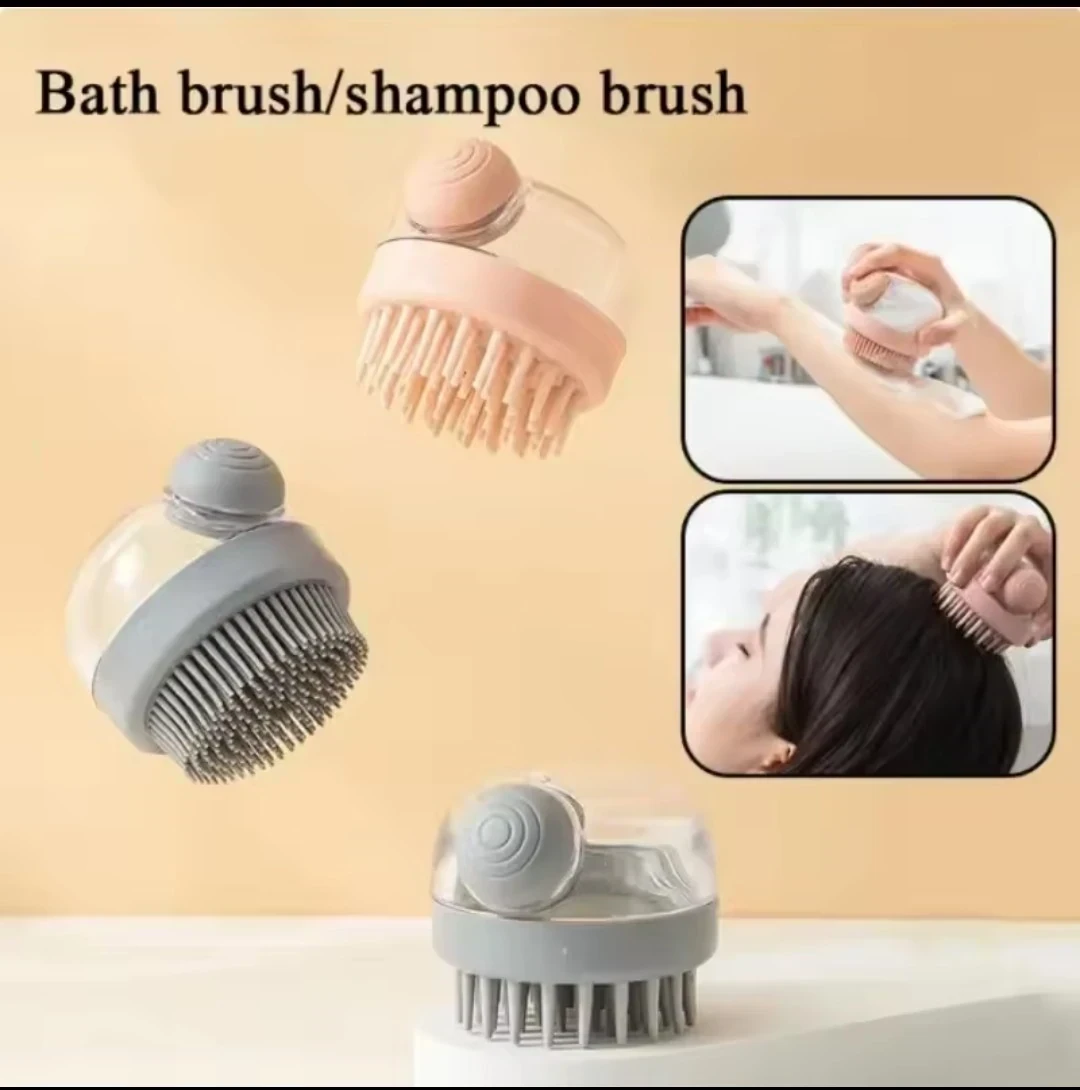 Cepillo de silicona para shampoo líquido ☺️