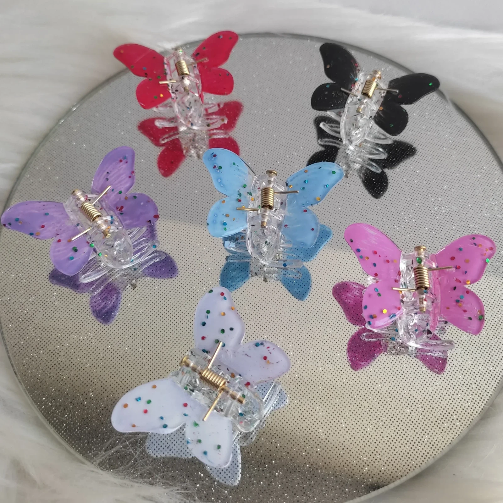 Gancho mariposa mini candy 3