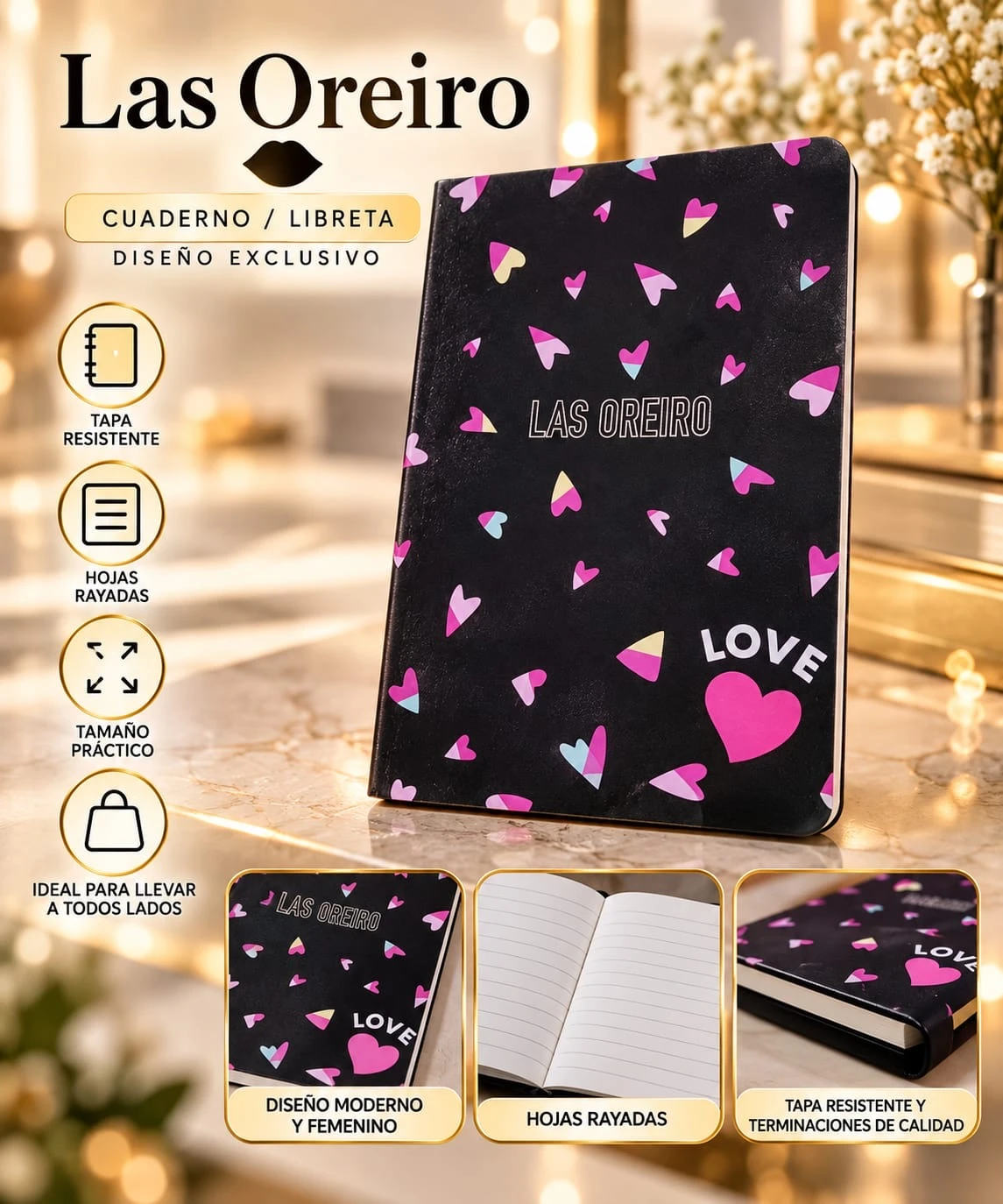 CUADERNO LAS OREIRO