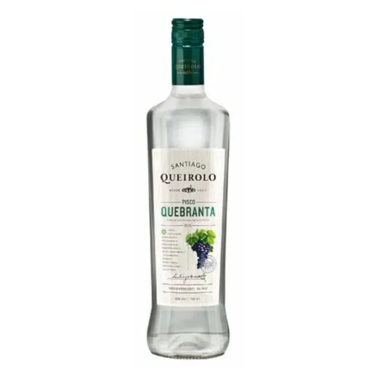 PISCO QUEIROLO QUEBRANTA 750 ML