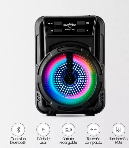 Parlante Bluetooth 3 " 4