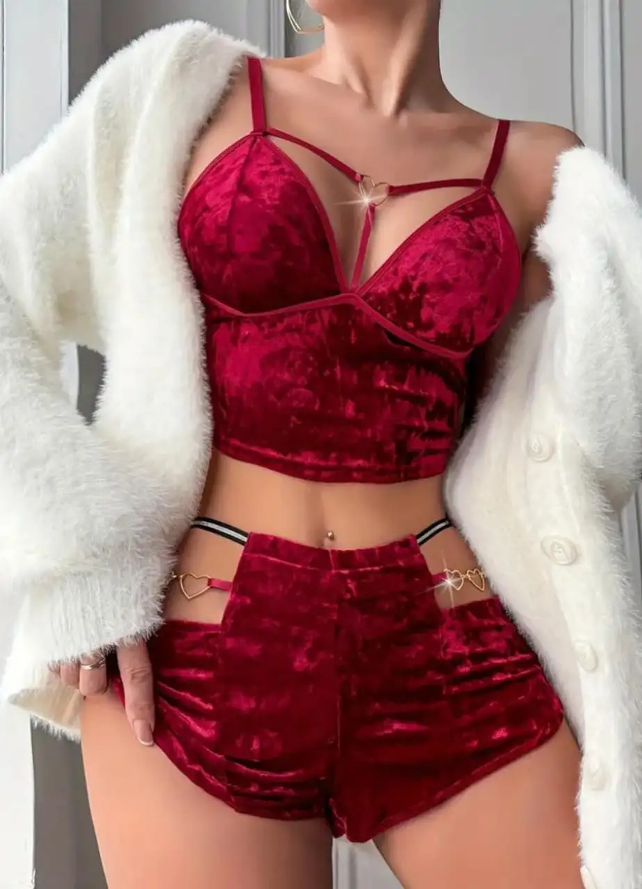 Conjunto sexy red
