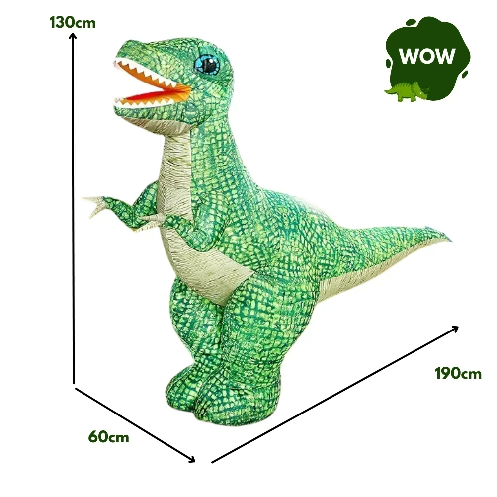 DINOSAURIO INFLABLE A CONTROL REMOTO  7