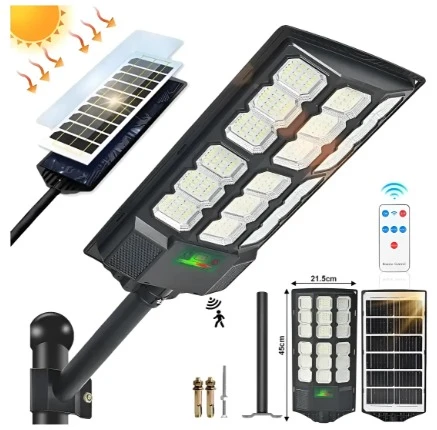 Lámpara Led Solar Exterior Luminaria Suburbanas 288led 5000w 3