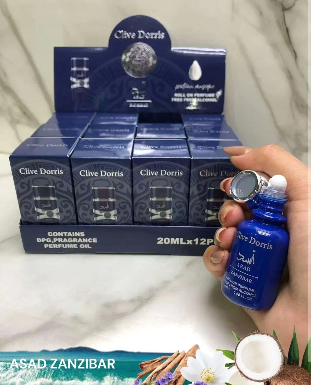 Perfume asad Zanzíbar mini en aceite 20 ml ( inspiración 1.1) 🥰 2