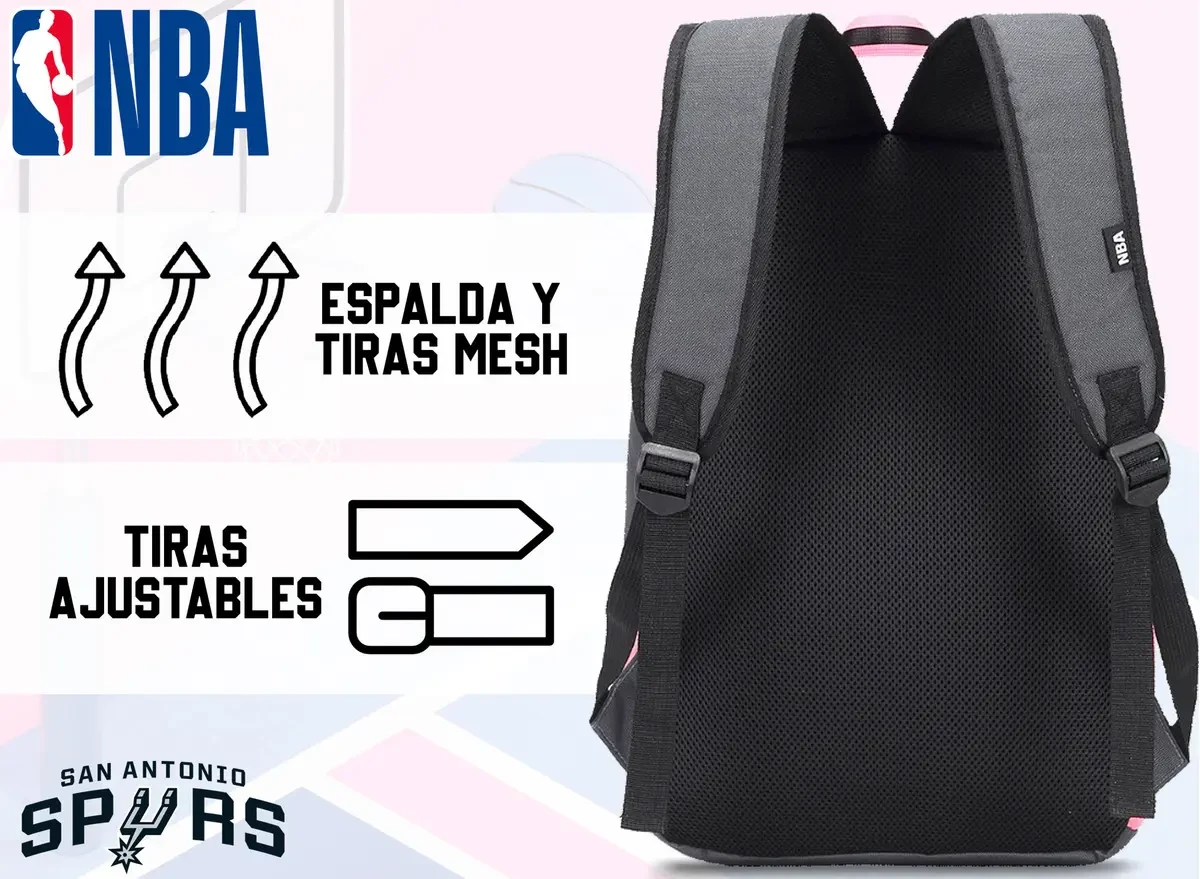 MOCHILA NBA SPURS 22076 2