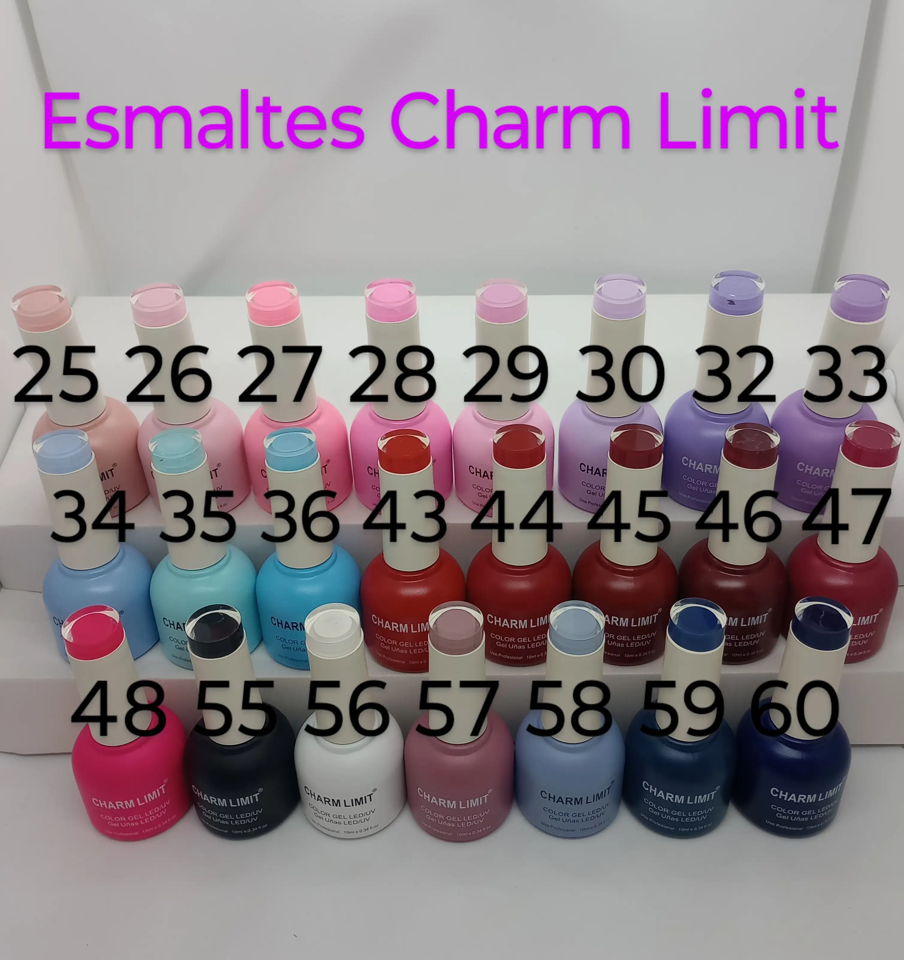 Esmaltes Charm Limit nueva edición  2