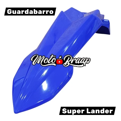 Guardabarro super lander color azul SPD
