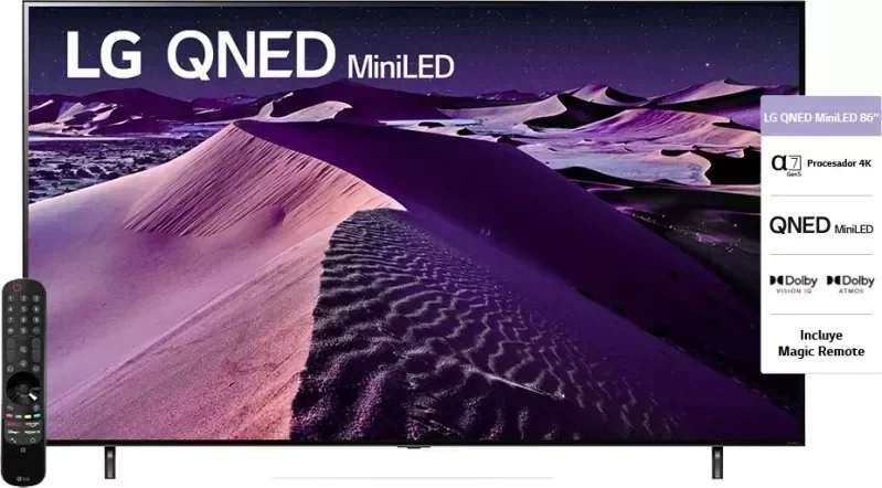 Smart tv LG 86" 86QNED85SQA