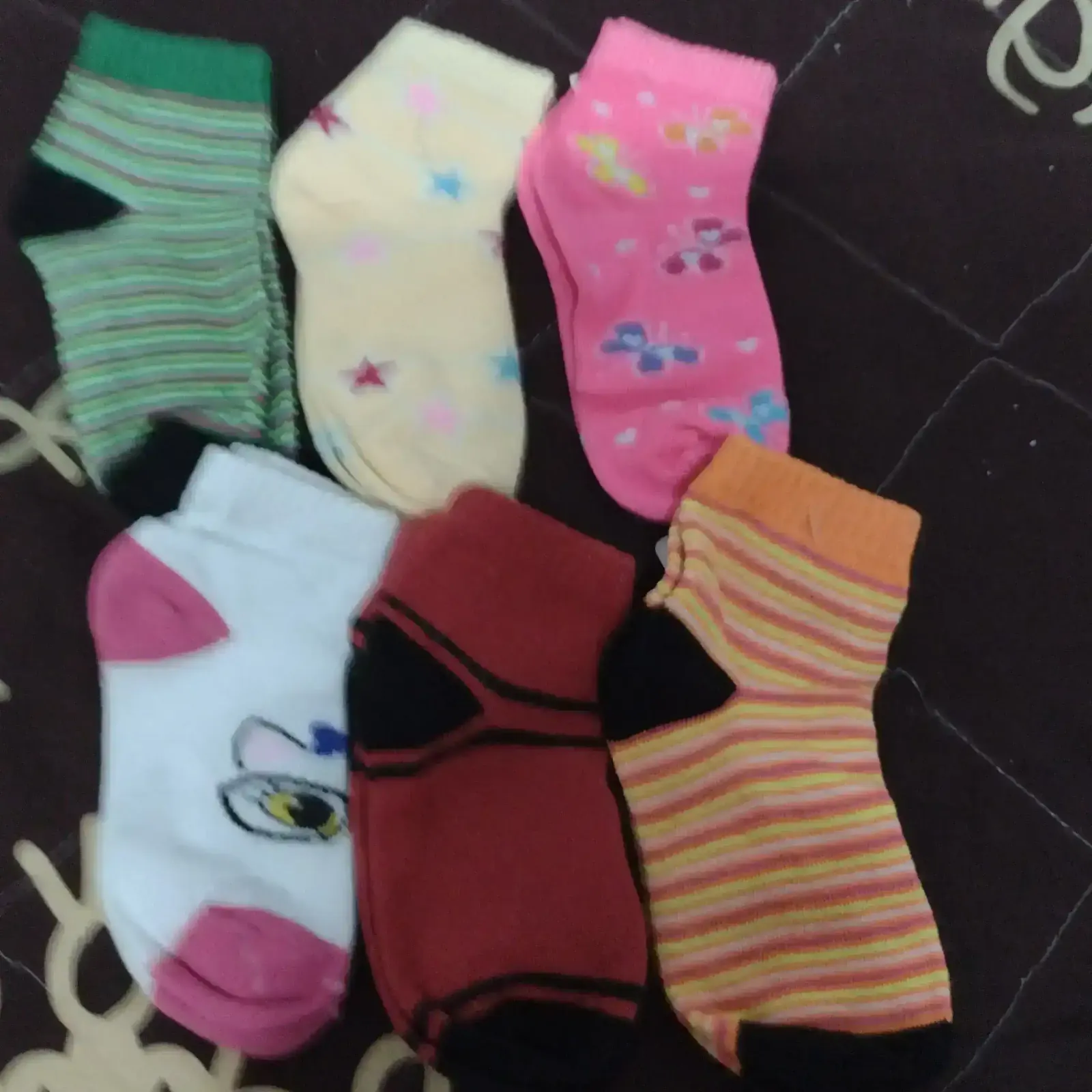 Docena de calcetas tines para niño 6-8