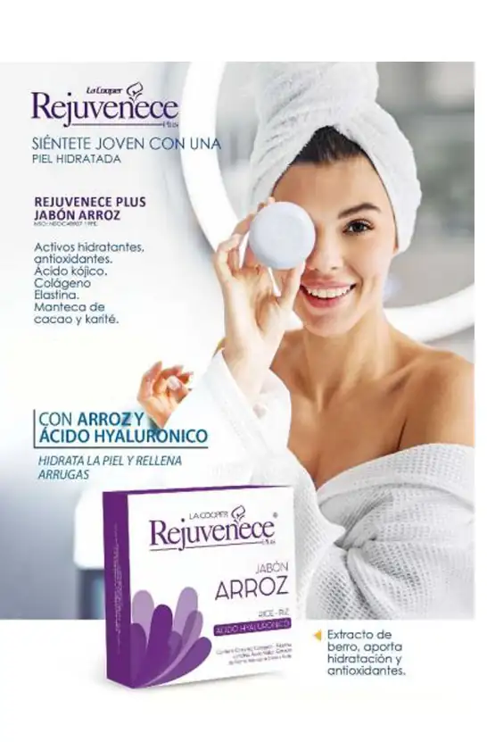 Jabon rejuvenece
