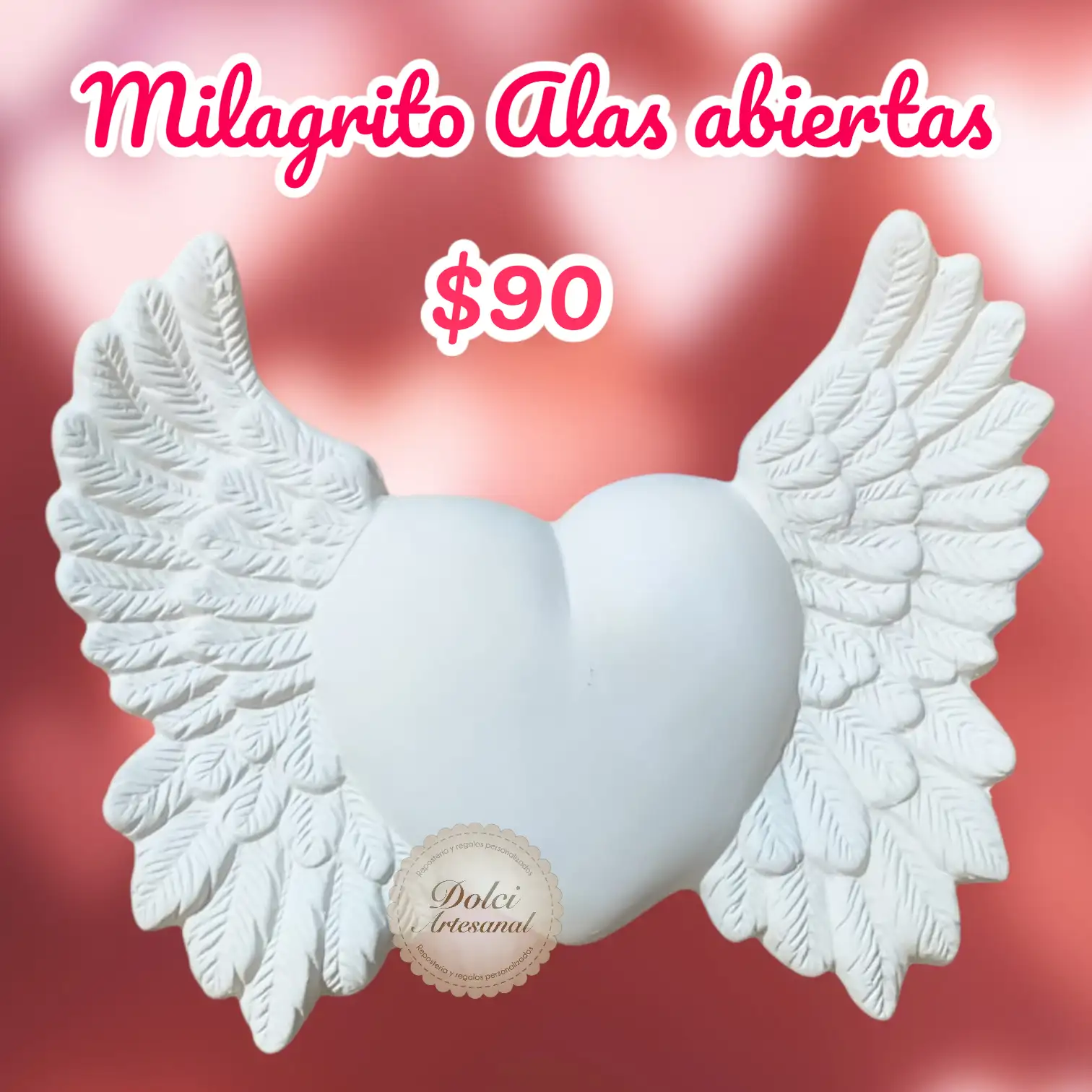 Milagrito alas abiertas 