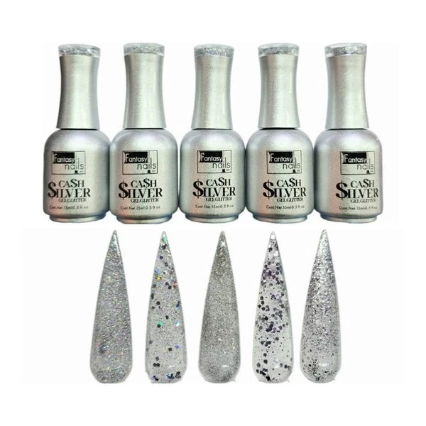 COLECCION CASH SILVER FANTASY NAILS