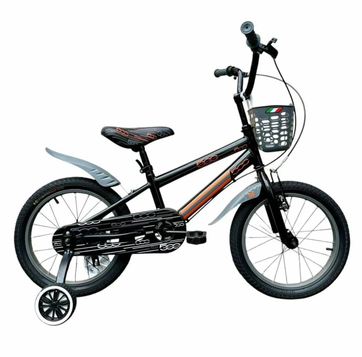  *BICICLETA RD16 FIAT 500*  _urbana con Rueditas_