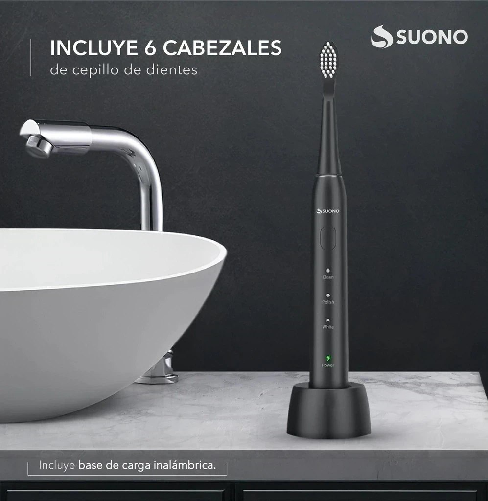 CEPILLO DENTAL INALÁMBRICO SUONO 3